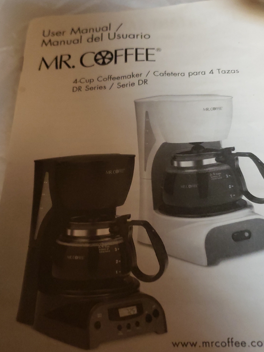 Mr. Coffee 4 Cup Coffee Maker Used Once. Programmable - Picture 2 of 3